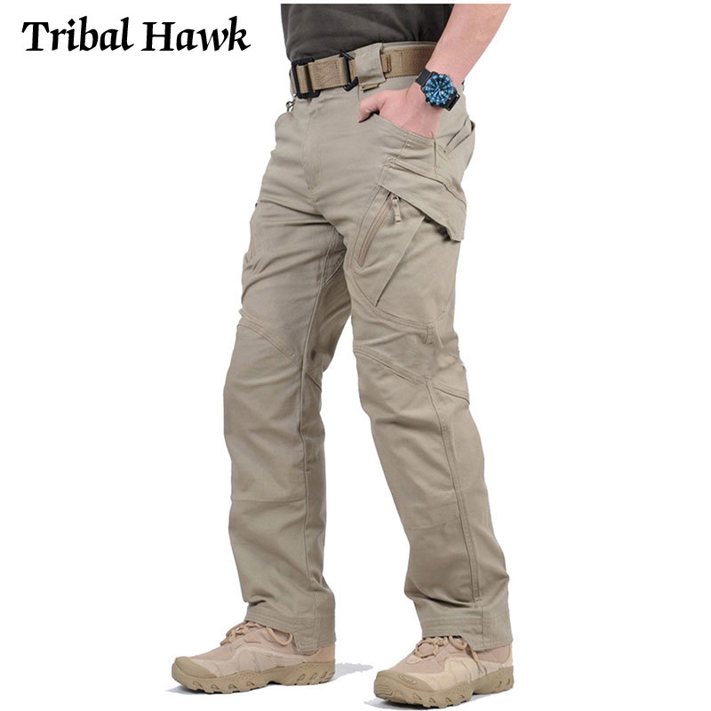 Outdoor Hunting Overalls - Men IX9 Pants Tactical Hiking Cargo