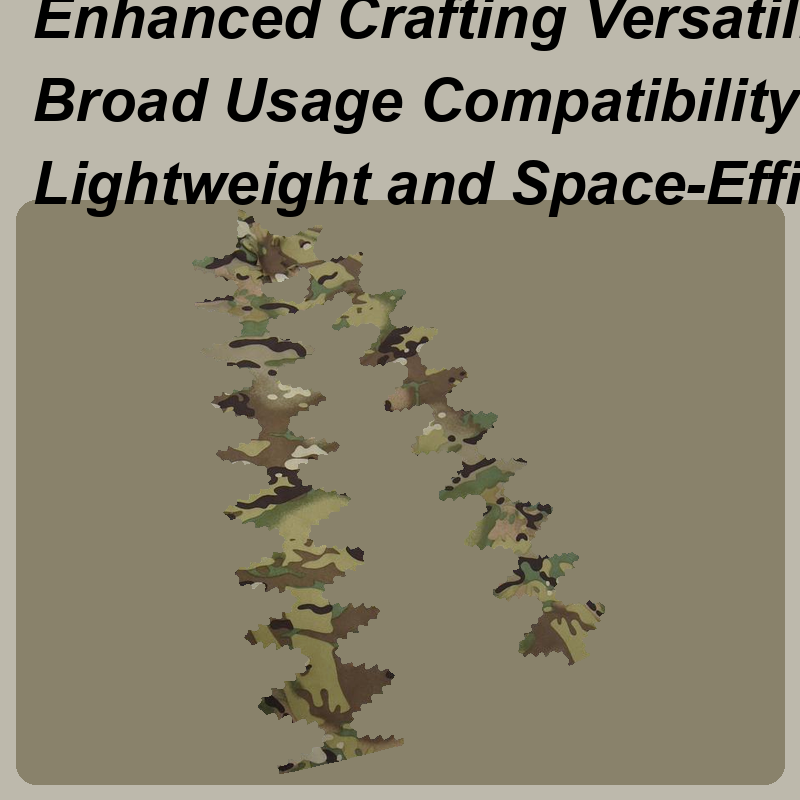 Hunting Outdoor Apparel - Gilly Clothes Strap Weaving Camouflage Fabric