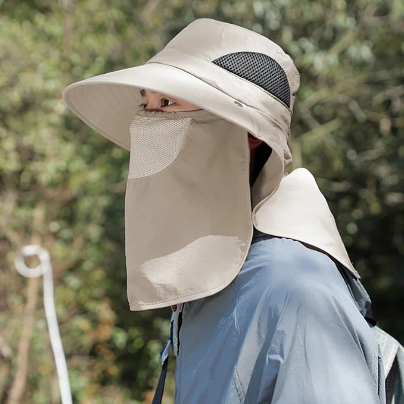 Outdoor Hunting And Fishing - Summer Sun Hats UV Protection Outdoor