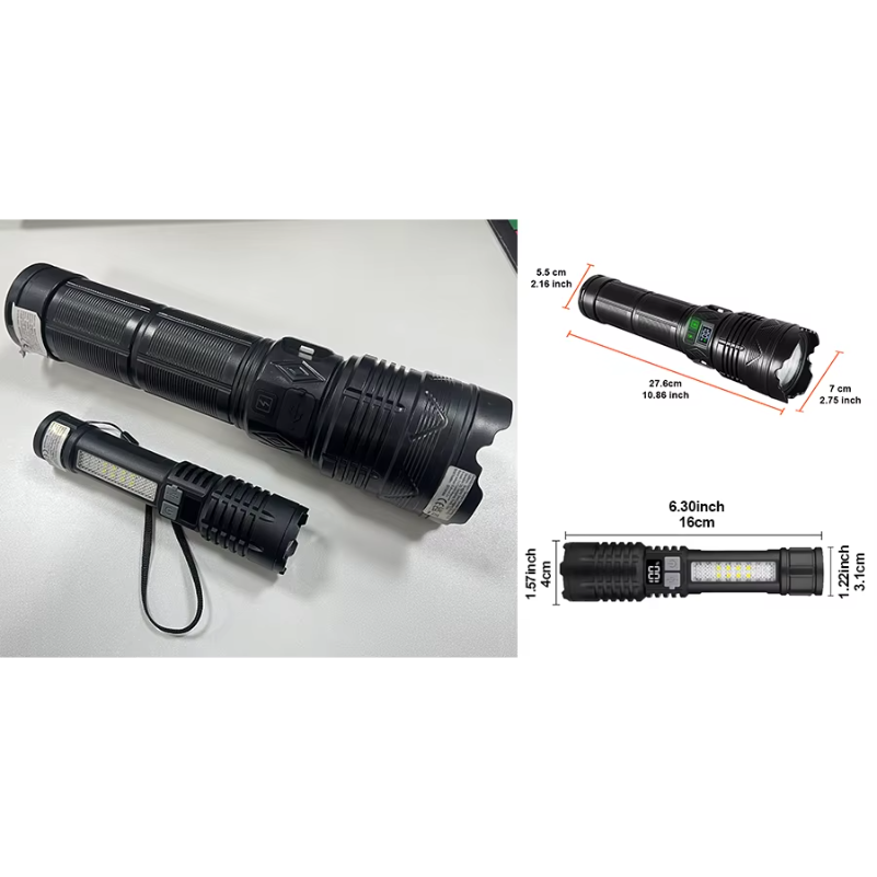 Outdoor Hunting And Fishing - 99000000LM 1500W Ultra Powerful Flashlights Rechargeable