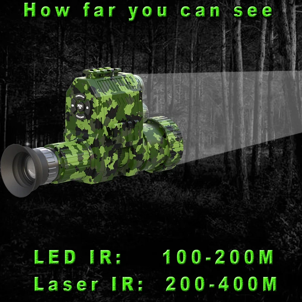 Megaorei NK007plus 200-400M Mo - Outdoor Hunting Digital Night Vision review and price