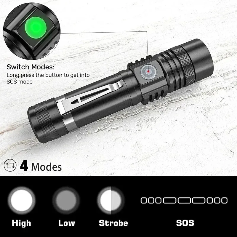 Rechargeable T6 Handheld Flash - Outdoor Hunting Lights review and price