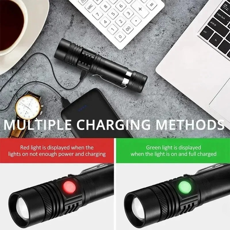 Rechargeable T6 Handheld Flash - Outdoor Hunting Lights review and price