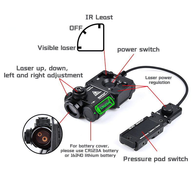 WADSN PERST 4 Flashlight Scout - Outdoor Hunting Lights review and price