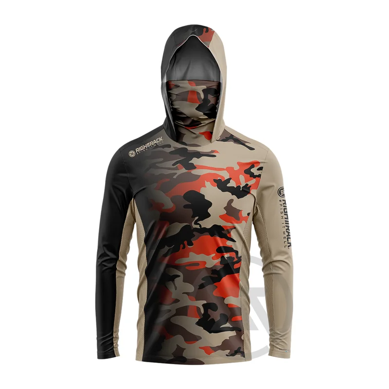 RIGHTTRACK Mask Hoodies Fishin - Hunting Outdoor Apparel review and price