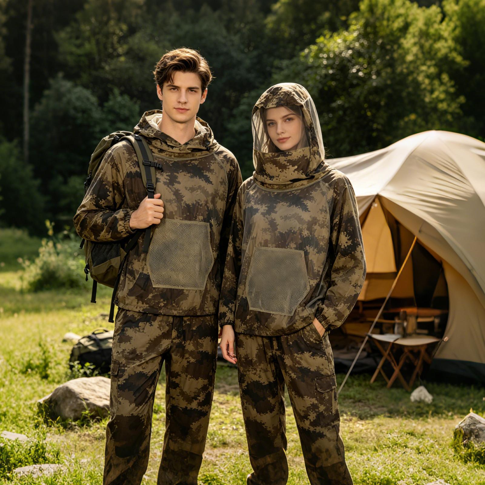 Men Hunting Clothes Fly Proof  - Hunting Outdoor Apparel review and price