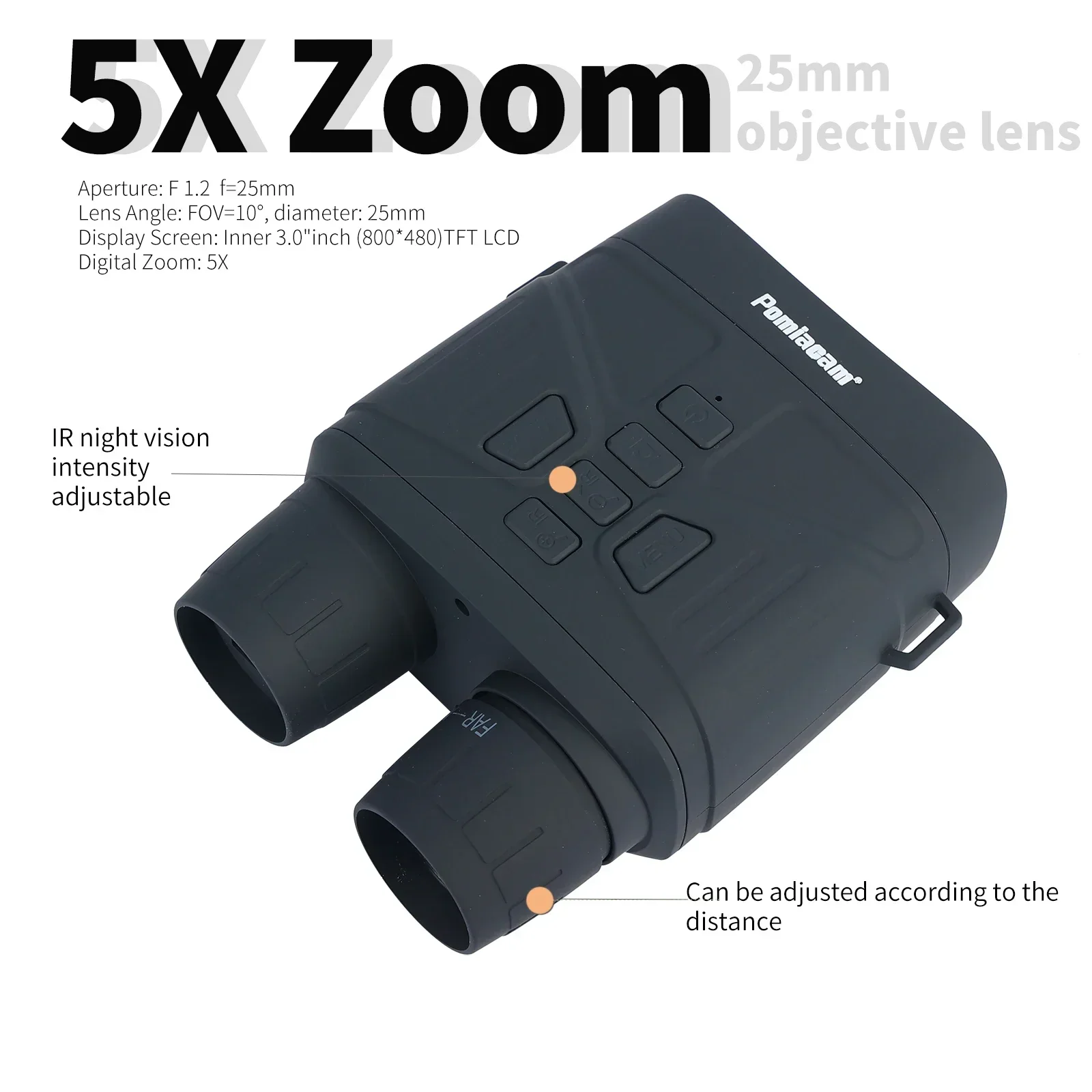 12 Megapixel Infrared Binocula - Outdoor Hunting Digital Night Vision review and price