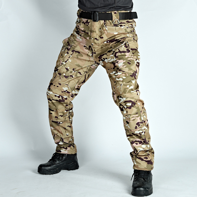 Men Tactical Cargo Pants Camou - Outdoor Hunting Overalls review and price