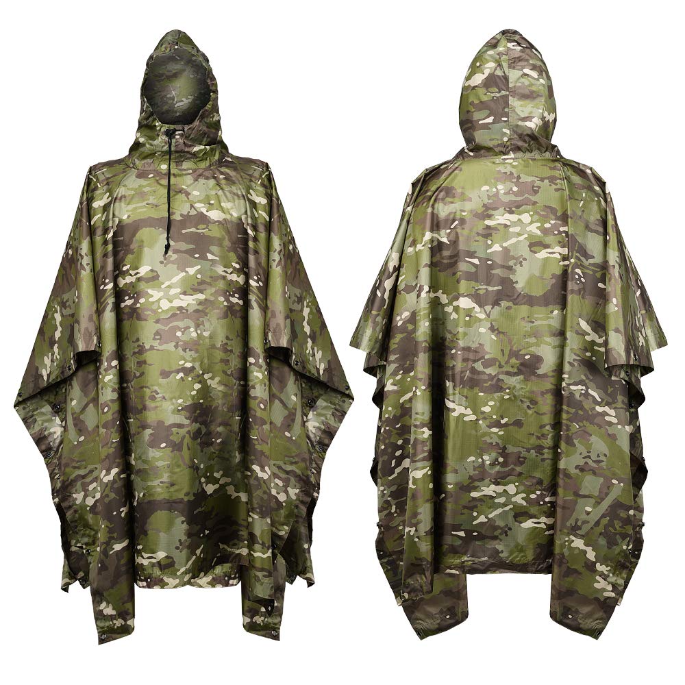 Tactical Raincoat Breathable O - Outdoor Hunting Prints review and price