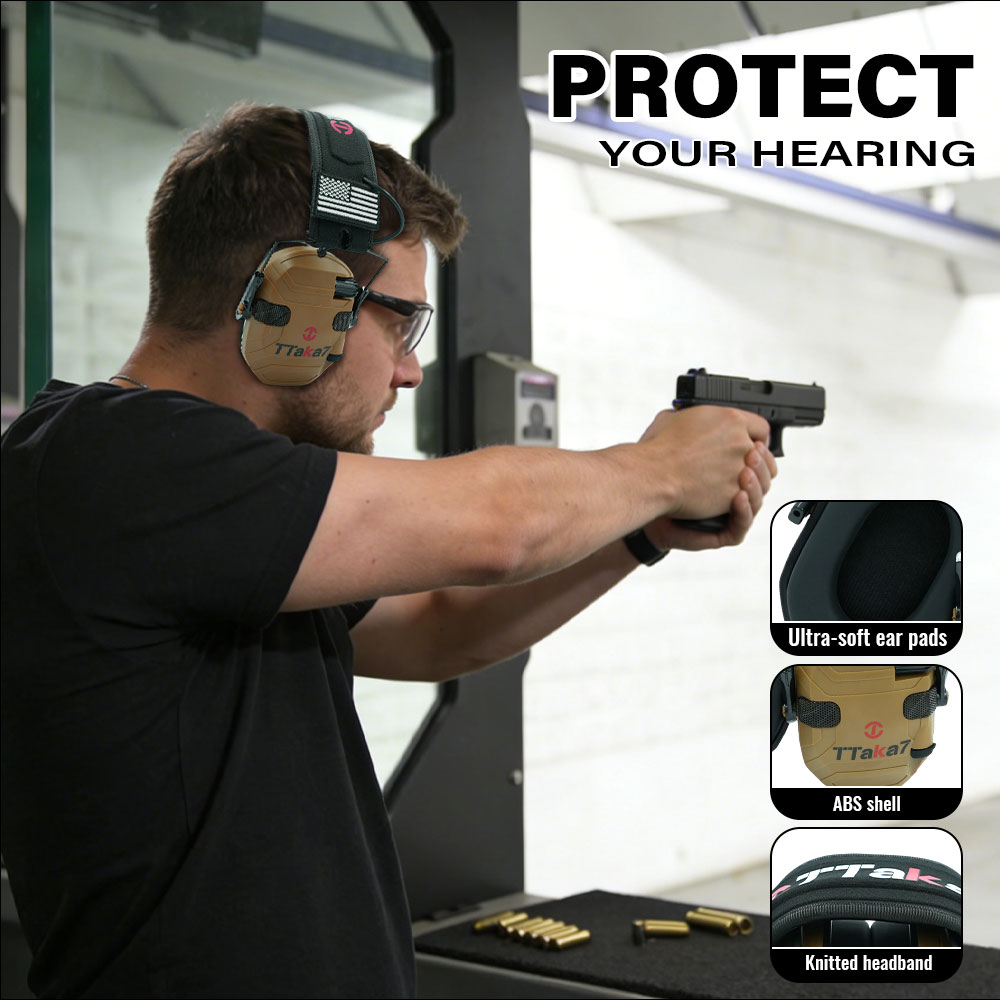 Electronic Shooting Headset He - Shooting Ear Muff review and price