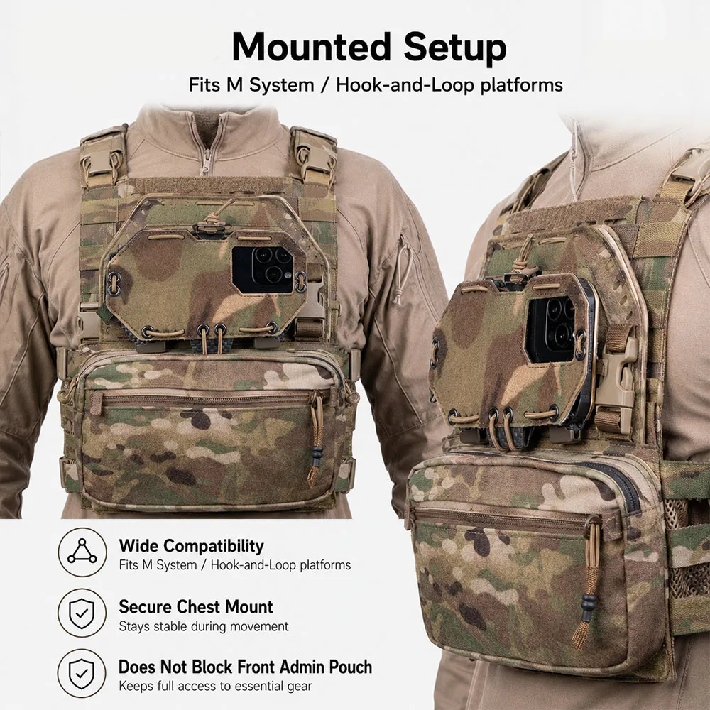Foldable Tactical Phone Mount  - Outdoor Hunting Prints review and price