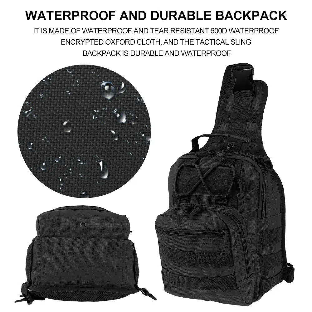Waterproof Crossbody Chest Bag - Outdoor Hunting Bike review and price