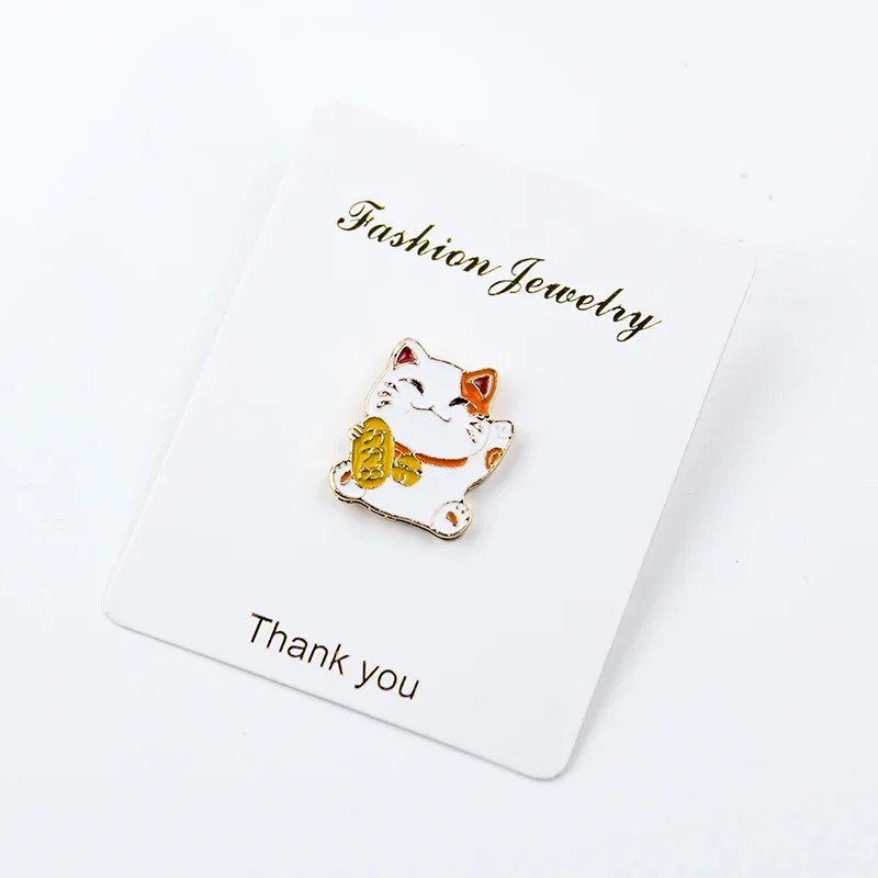 Lucky Cat Metal Brooch Small M - Hunting Outdoor Apparel review and price