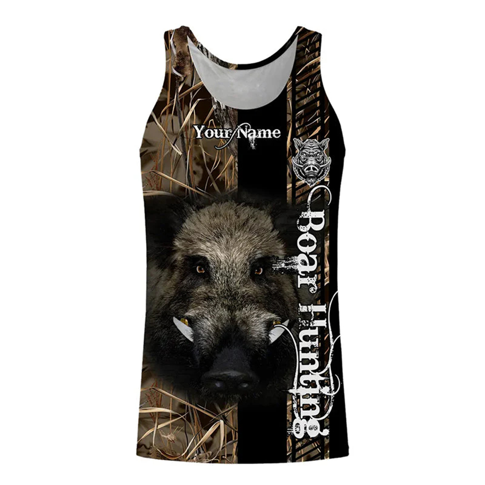 Custom Name Boar Hunter Tank T - Outdoor Hunting Dog Names review and price