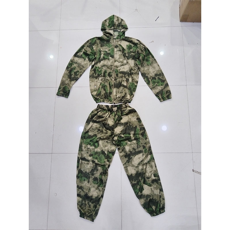 Mesh Camouflage Suit Hooded Zi - Hunting Outdoor Apparel review and price
