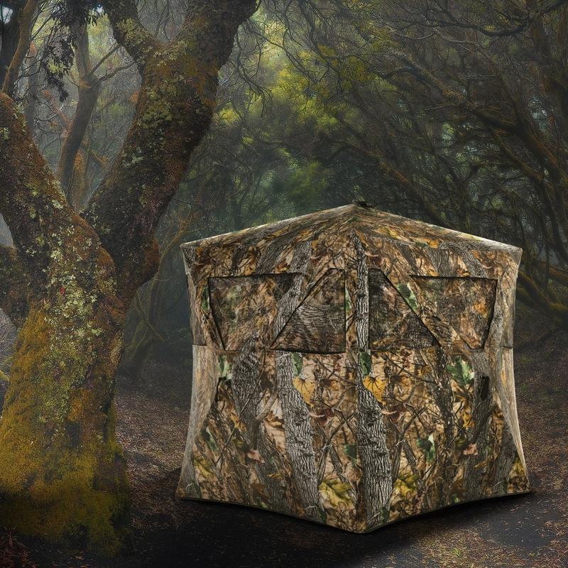 Portable Hunting Blind with Gr - Hunting & Outdoor Supplies review and price