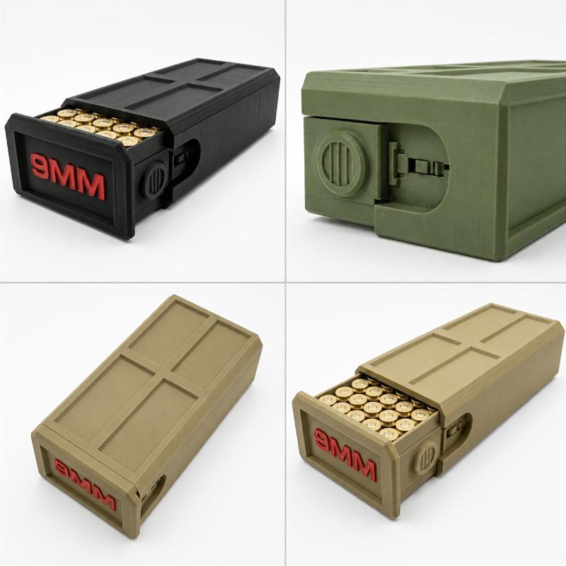 3D Printed 9mm  Storage Case 5 - Hunting Outdoor Store review and price