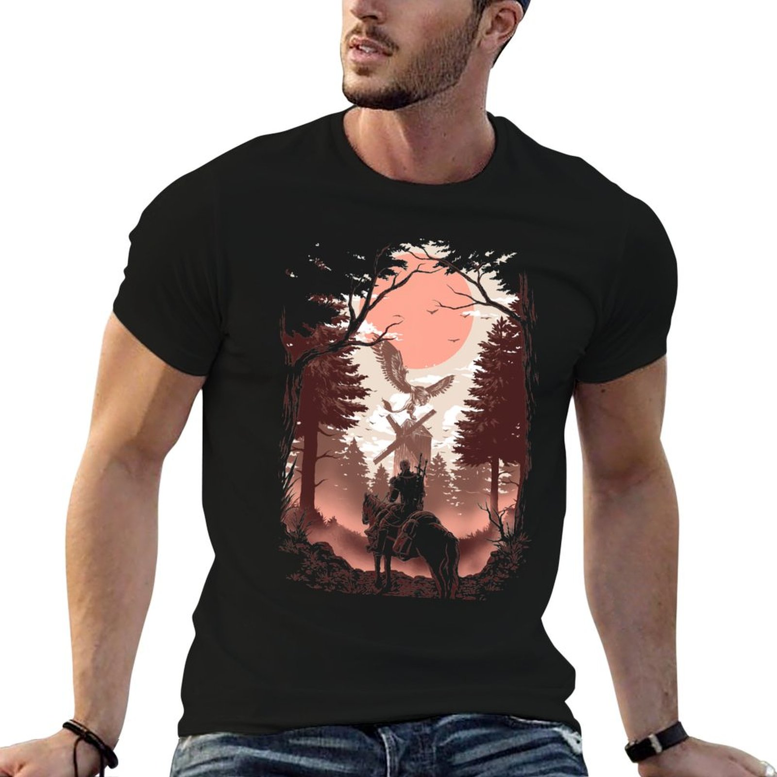 The Wild Hunt T-Shirt Outdoor  - Wildman Hunting & Outdoor Linton'S Corner Silver Lakes review and price