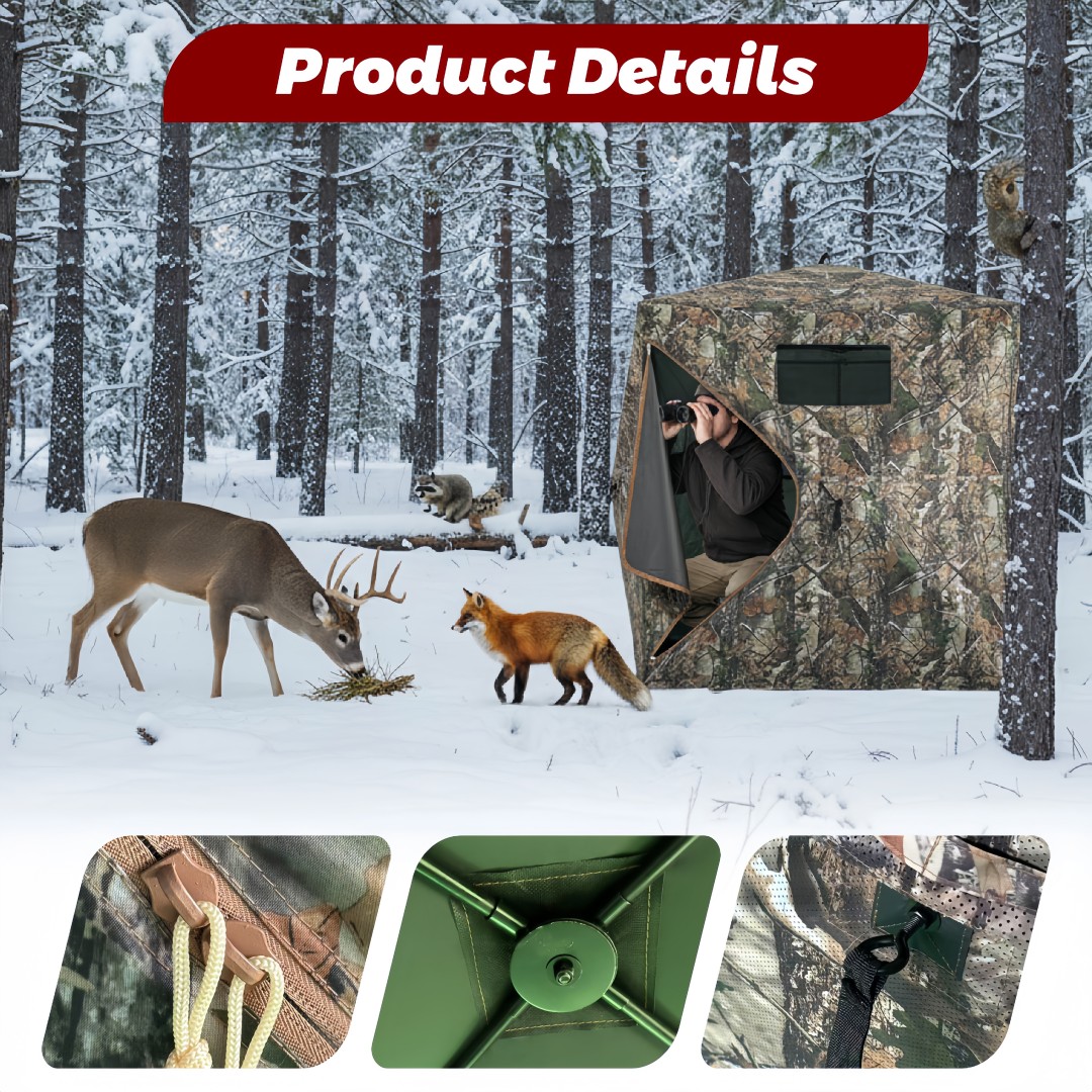 Camouflage Pop-Up Hunting Blin - Hunting & Outdoor Supplies review and price
