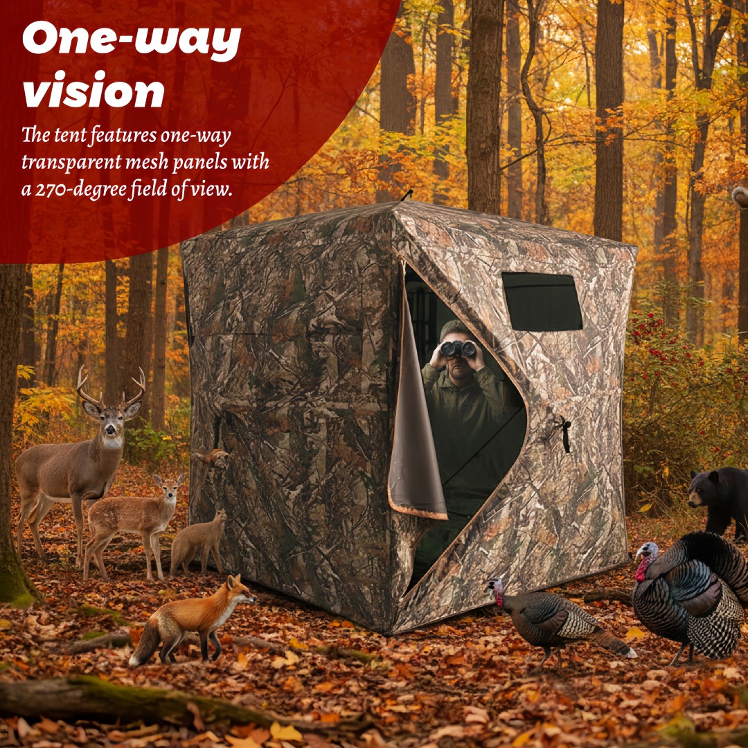 Camouflage Pop-Up Hunting Blin - Hunting & Outdoor Supplies review and price