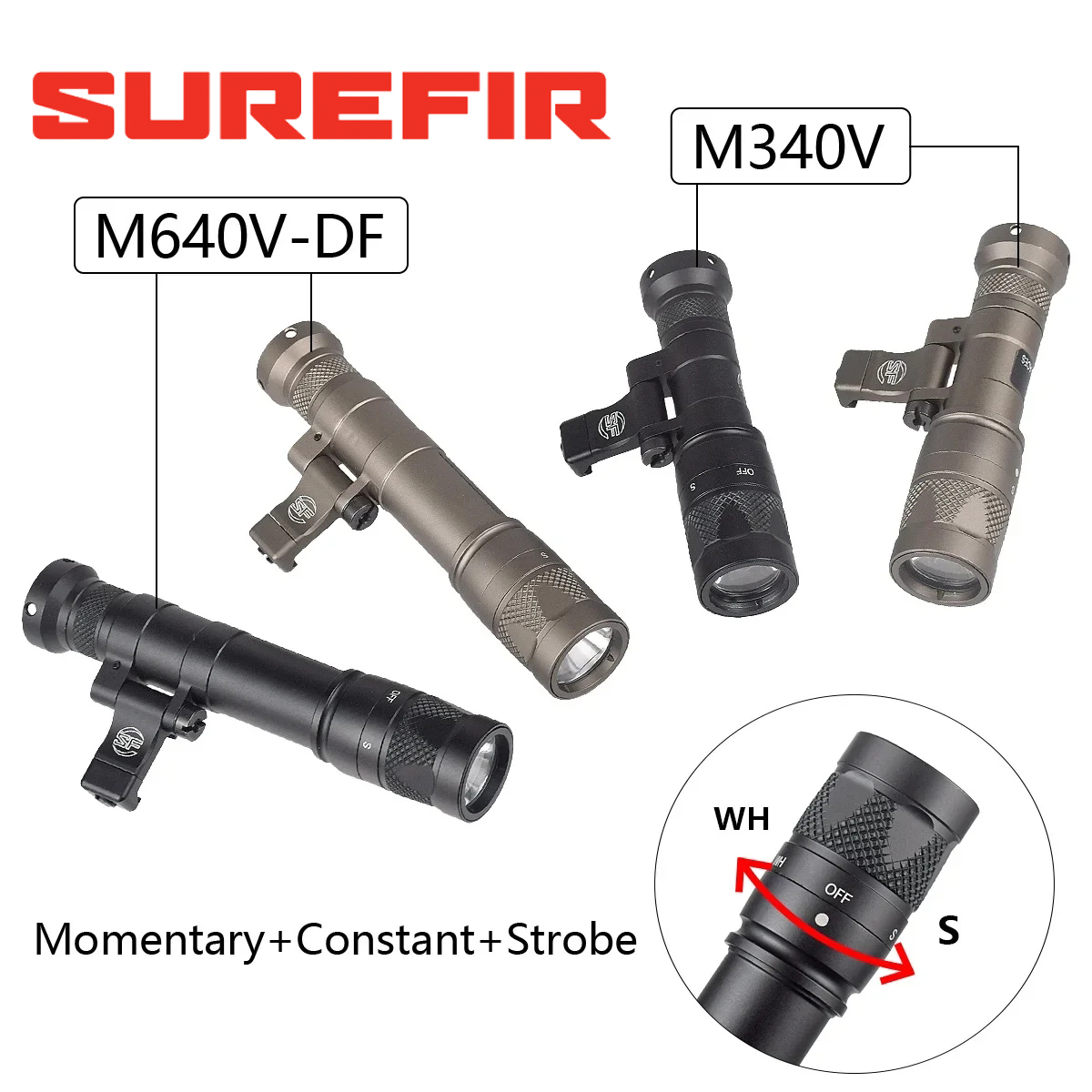 Surefir M600 M340 DF M640 SF F - Hunting Outdoor Store review and price