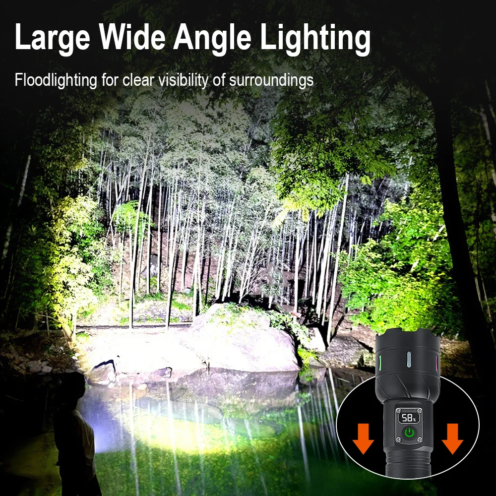 BORUiT A15 Flashlight Digital  - Outdoor Hunting Bike review and price