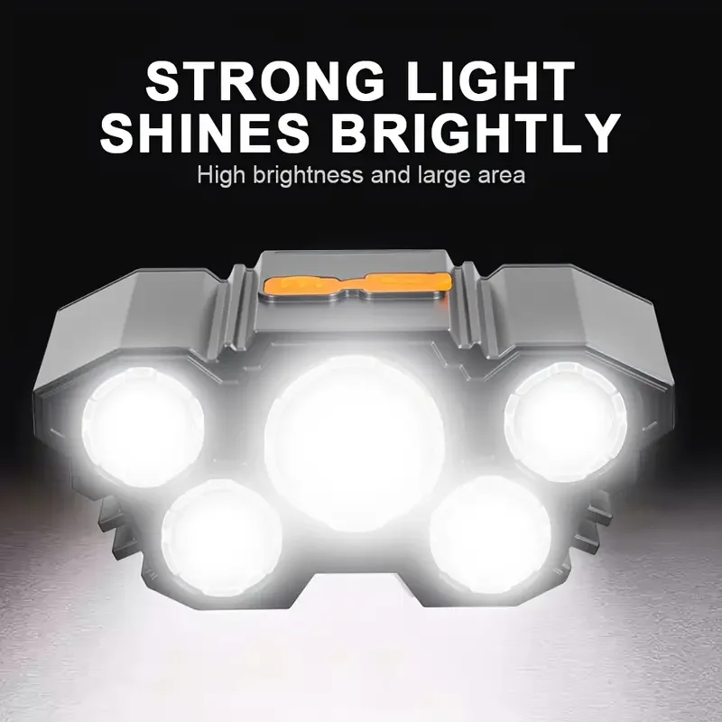 Portable 5LED Outdoor Headlamp - Outdoor Hunting And Fishing review and price